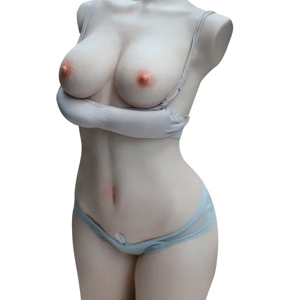 Hailey: Premium Silicone Sex Torso 23.0kg (50.7lb) Toned Breasts & Hyper-Realism