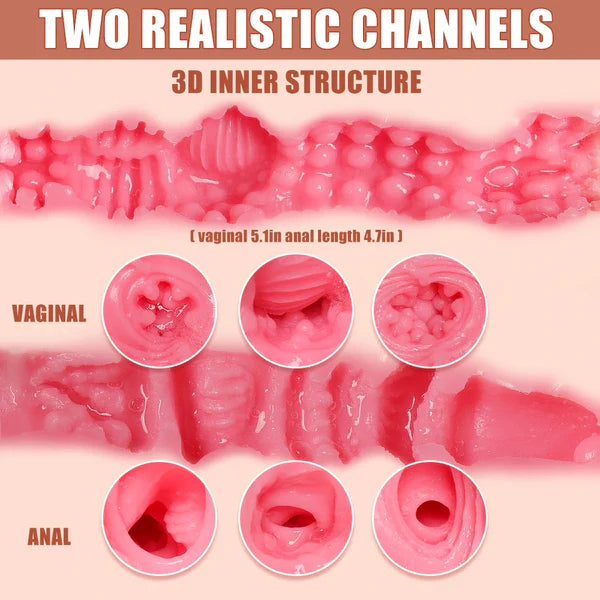Vanessa: Silicone Sex Torso 20.0kg (44.0lb) Voluptuous Big Bust & Full Hips