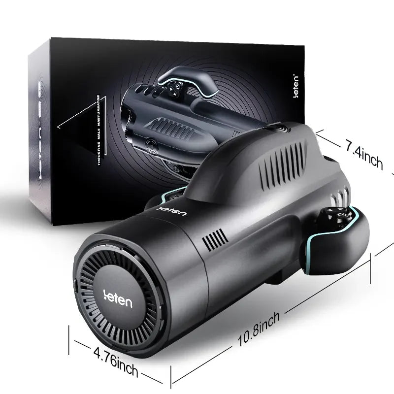 Leten Bermuda Storm: Vacuum Sucking & Thrusting Stroker with Real Heat