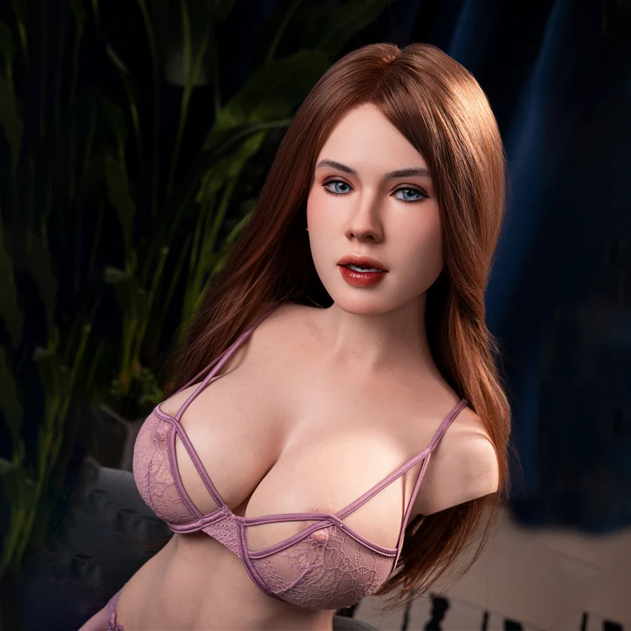 Clara: Silicone Headed Torso 20.0kg (44.1lb) Big Breasts & Movable Jaw