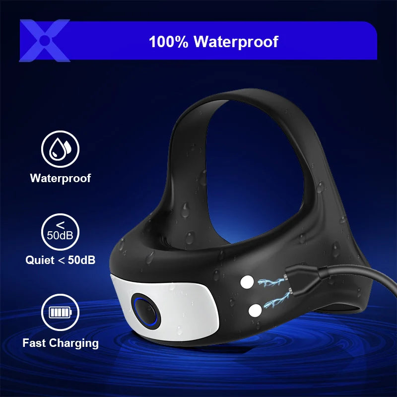 PR7 Vibrating Cock Ring: Dual-Ring Triangular Support for Endurance